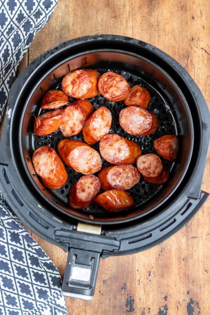 Air Fryer Kielbasa • You Say Potatoes