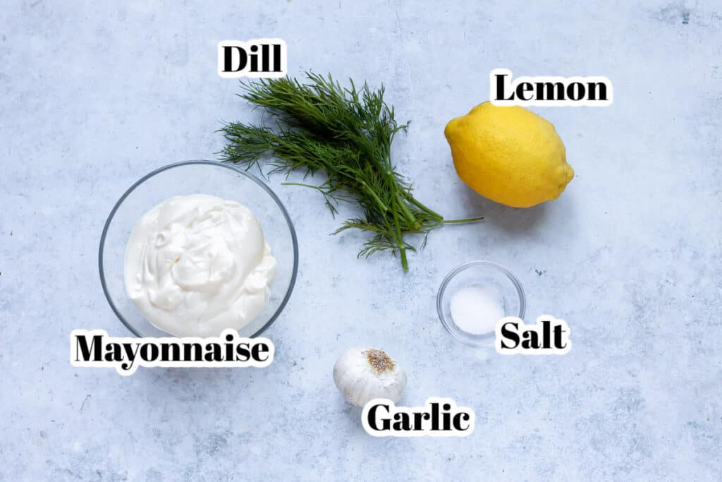 Dill Aioli with Lemon and Garlic • You Say Potatoes