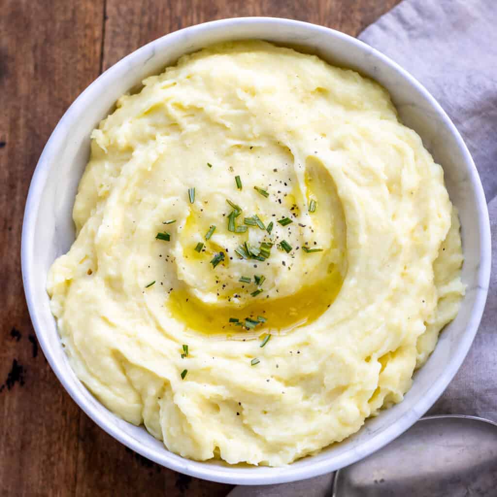 Truffle Mashed Potatoes • You Say Potatoes
