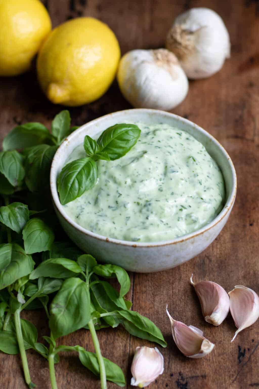 Basil Aioli • You Say Potatoes