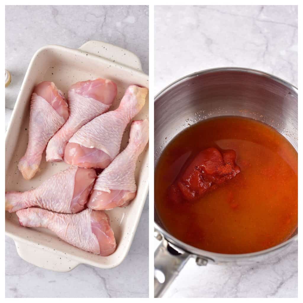 BBQ Chicken Legs In Oven • You Say Potatoes