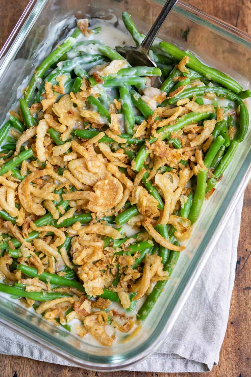 Microwave Green Bean Casserole