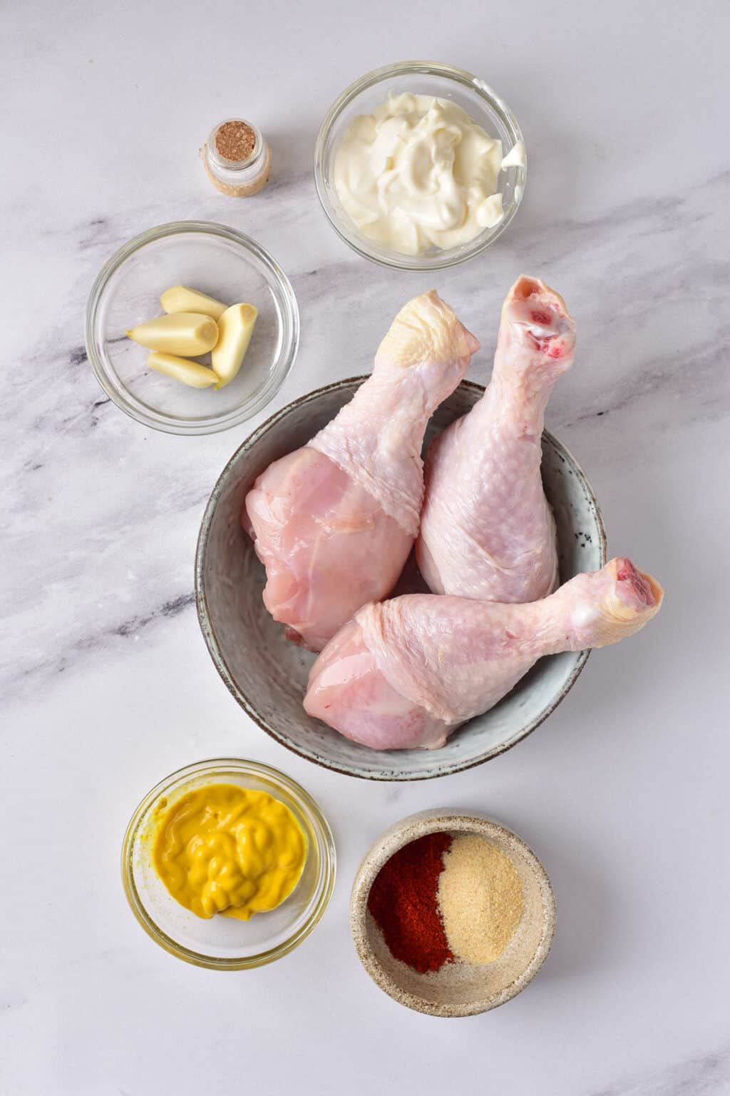 Mustard Mayonnaise Chicken Drumsticks • You Say Potatoes
