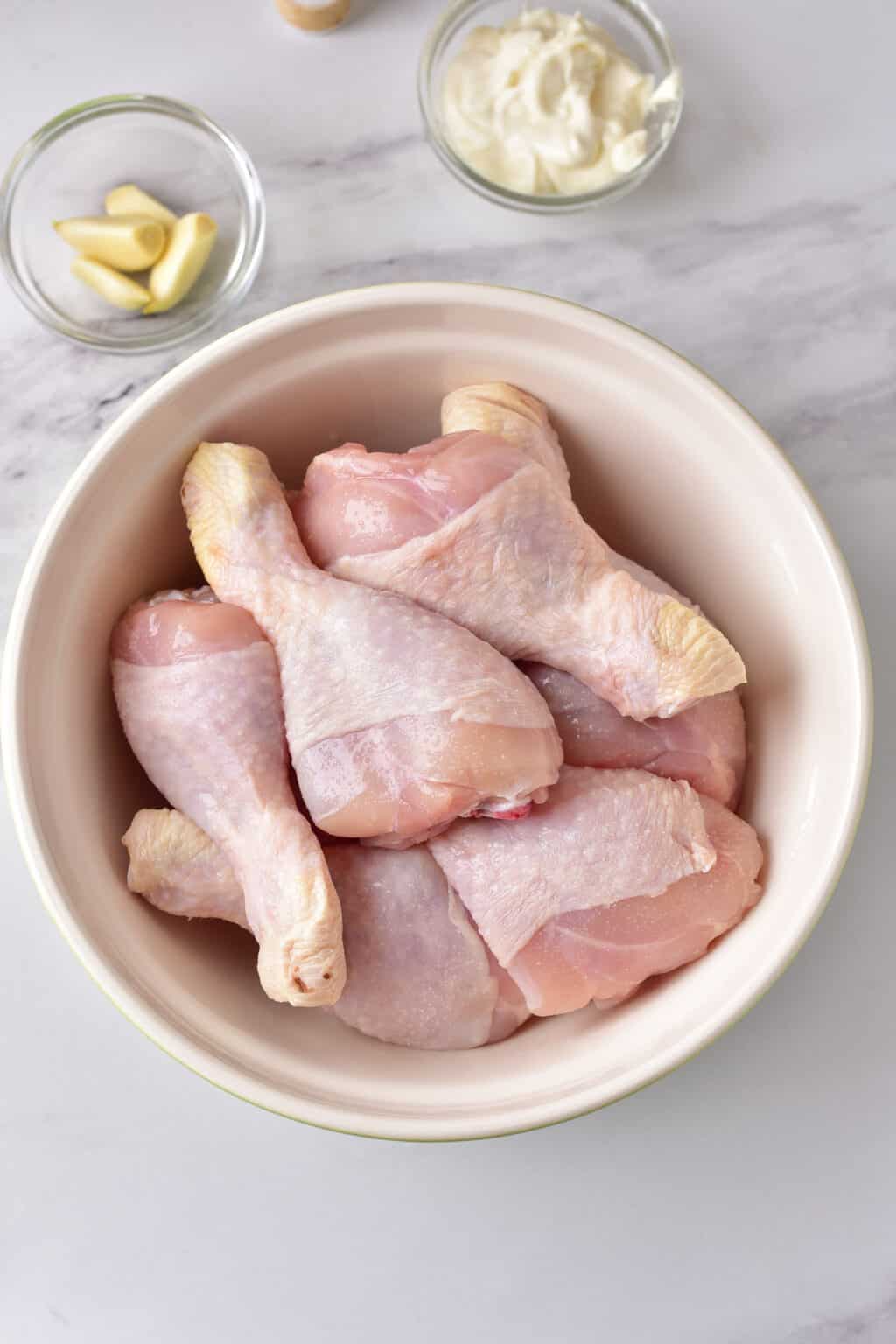 Mustard Mayonnaise Chicken Drumsticks • You Say Potatoes