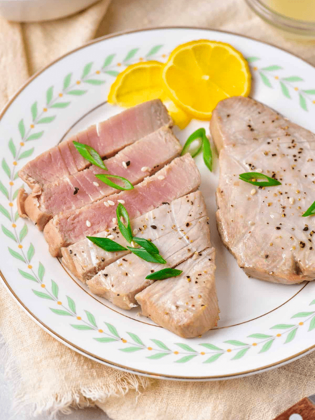 Air Fryer Tuna Steak Story • You Say Potatoes