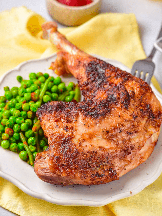 Garlic Butter Roasted Turkey Legs Story • You Say Potatoes