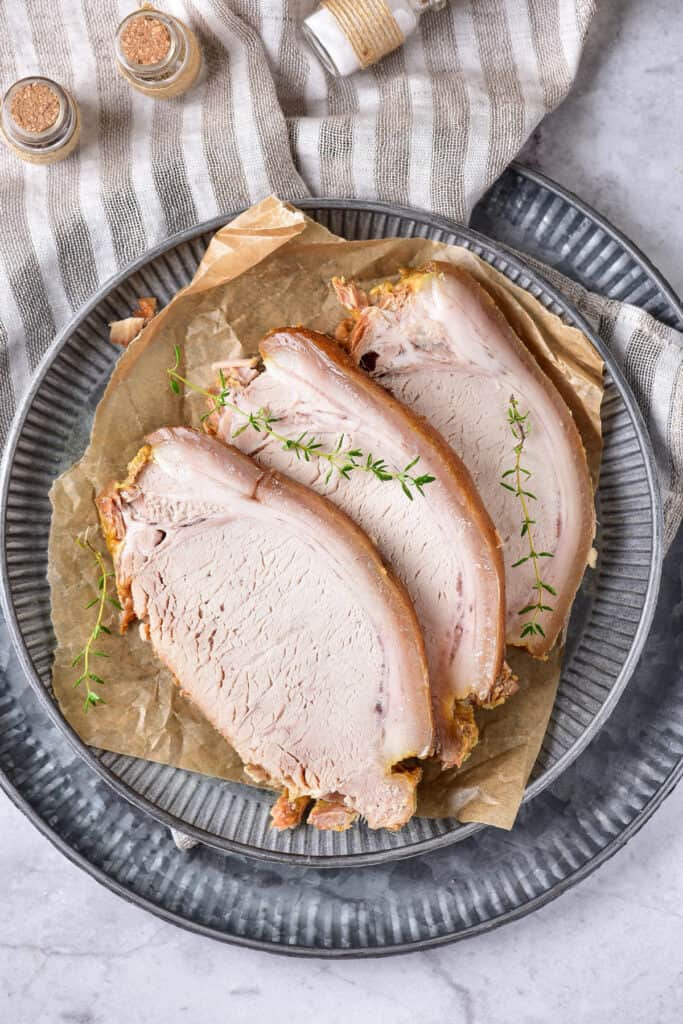 Dutch Oven Roast Pork Loin • You Say Potatoes
