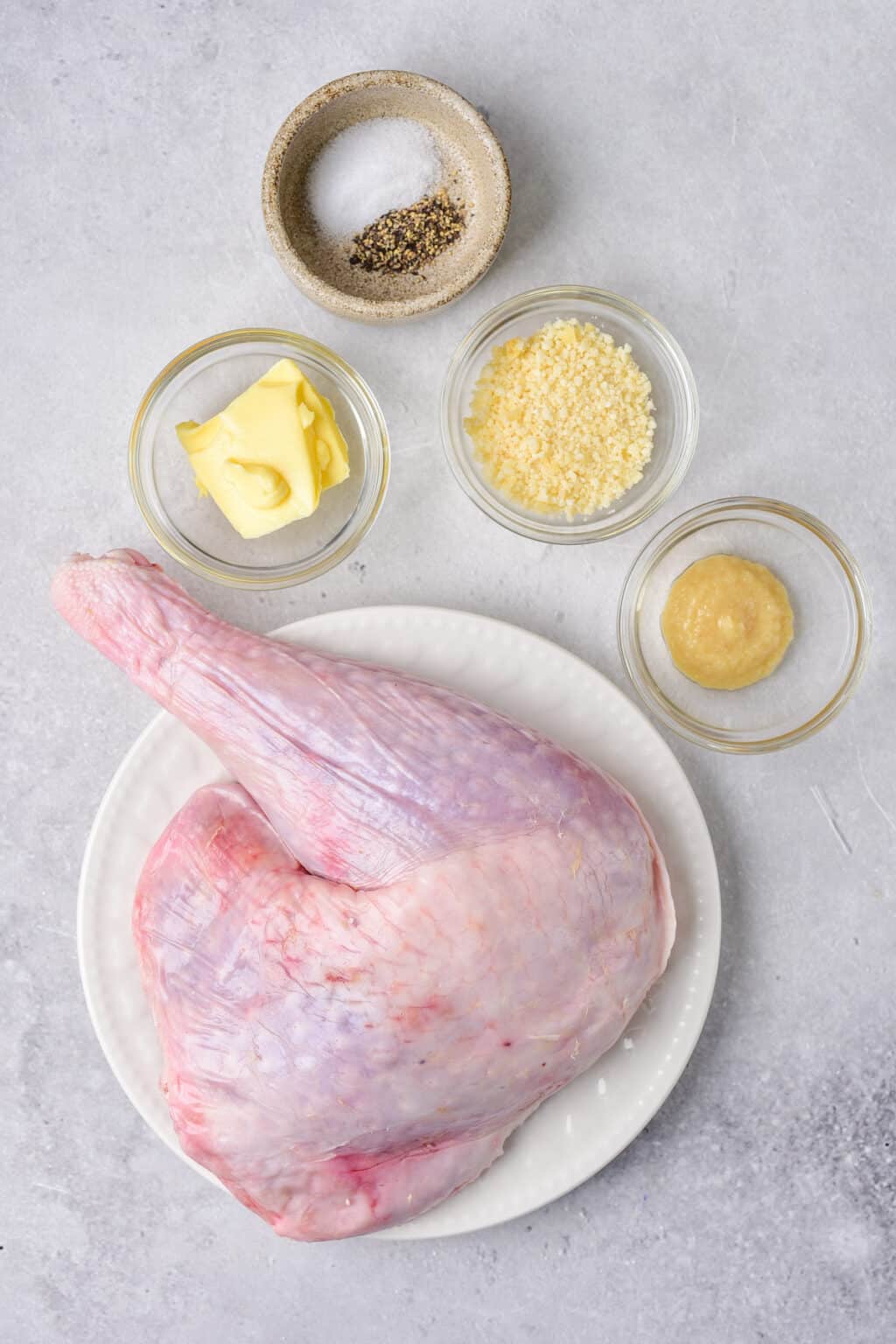 Garlic Butter Roasted Turkey Legs • You Say Potatoes