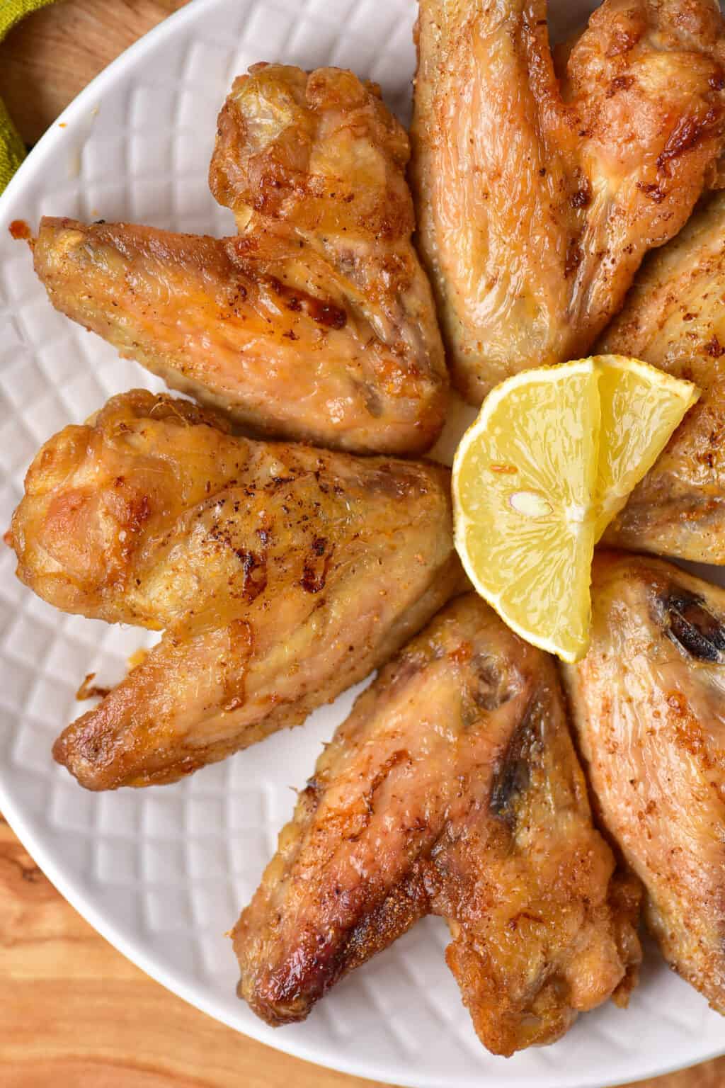 Air Fryer Frozen Chicken Wings • You Say Potatoes