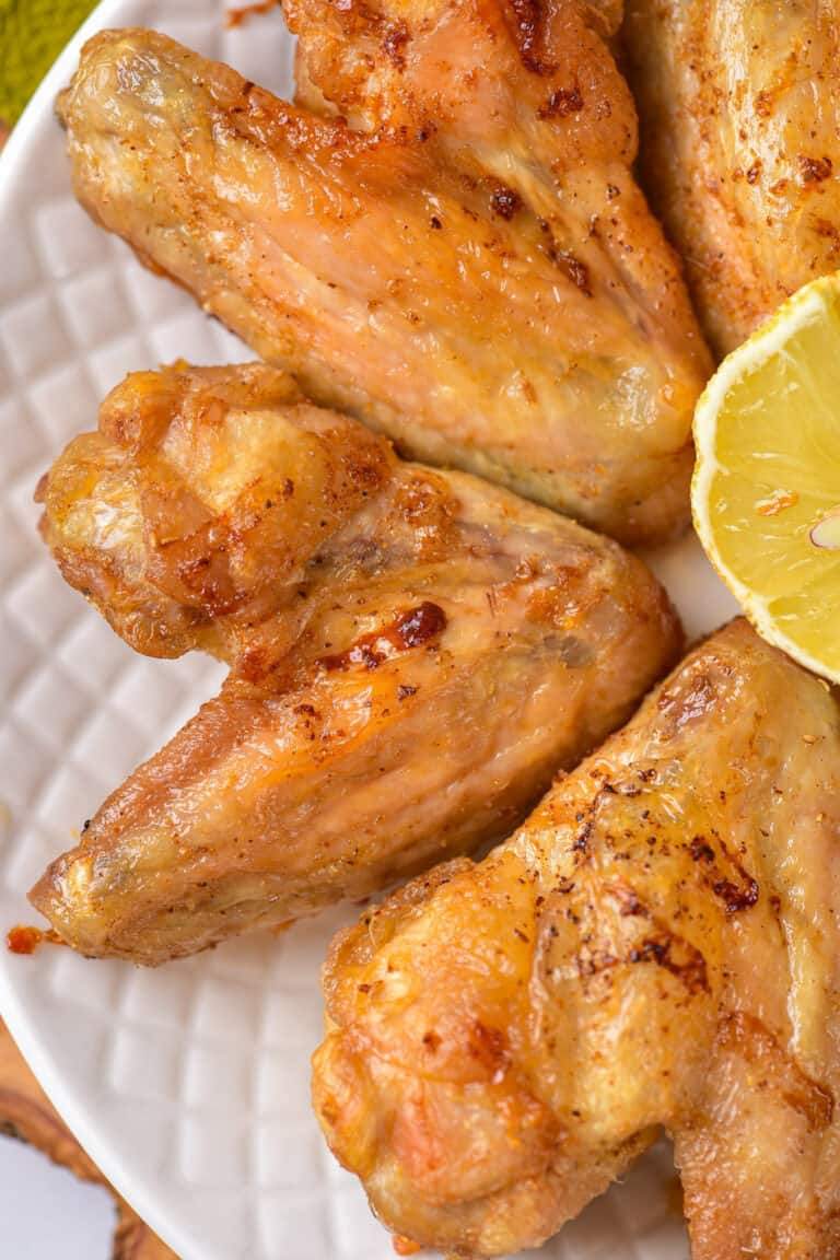 Air Fryer Frozen Chicken Wings • You Say Potatoes
