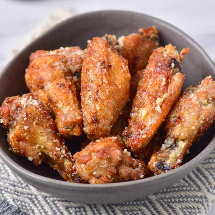 Garlic Parmesan Wings • You Say Potatoes