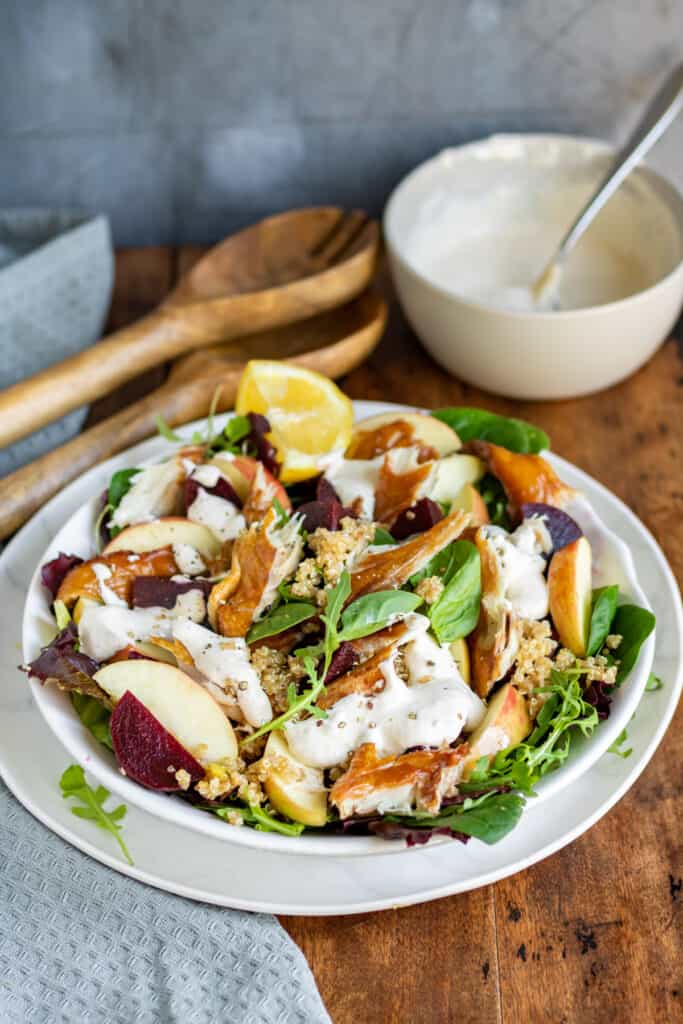 Smoked Mackerel Salad with Horseradish Dressing • You Say Potatoes