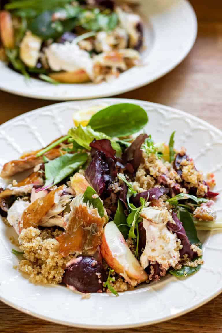 Smoked Mackerel Salad with Horseradish Dressing • You Say Potatoes