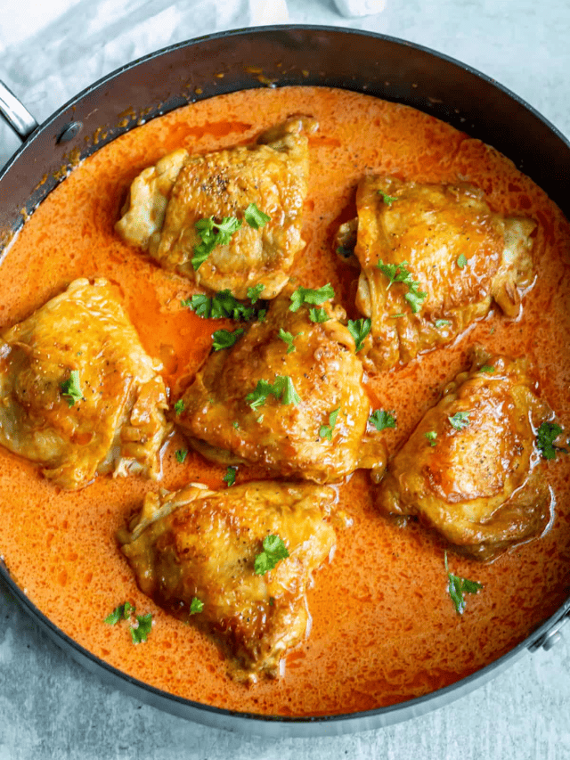 Easy Chicken Paprikash Story