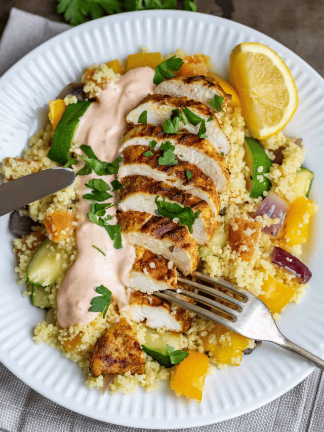 Moroccan Chicken Couscous Story