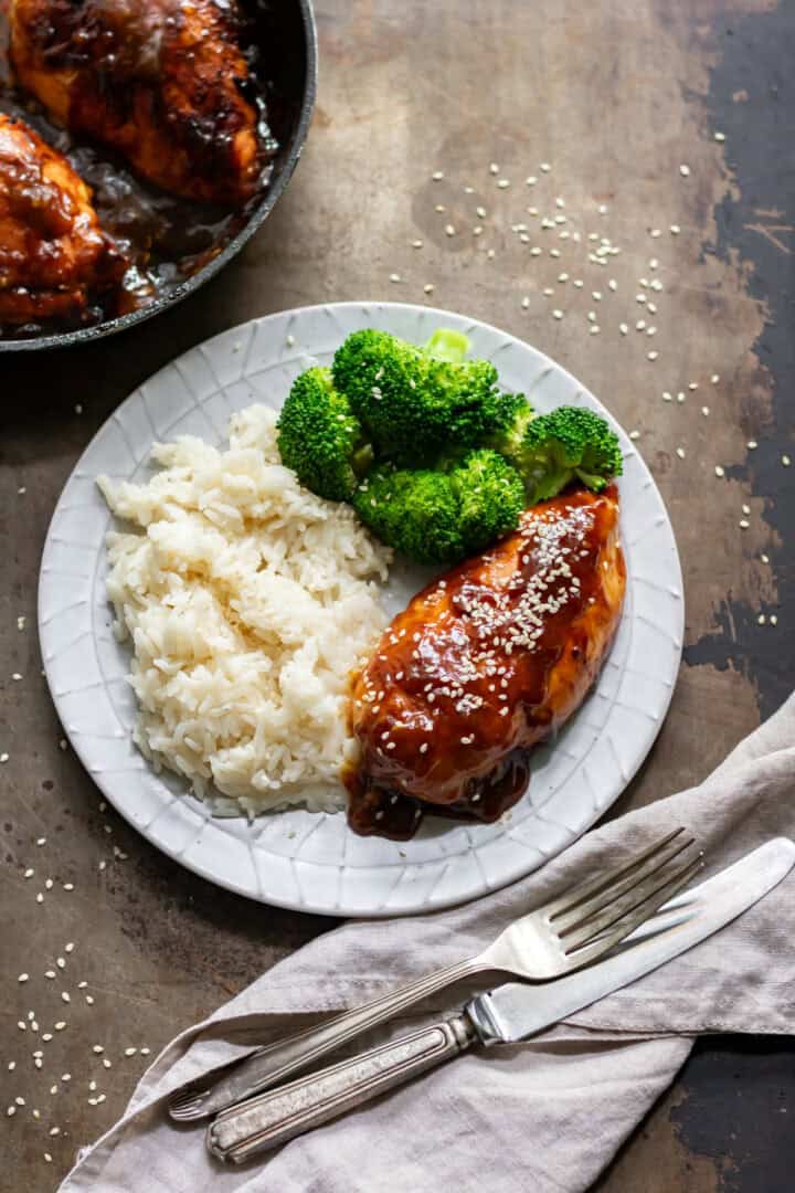 Soy Glazed Chicken • You Say Potatoes