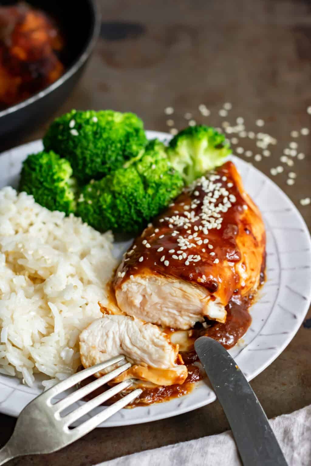 Soy Glazed Chicken • You Say Potatoes